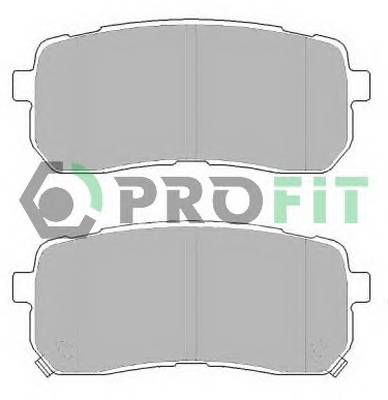 PROFIT 5000-2026 Колодки гальмівні дискові