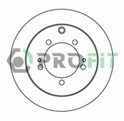 PROFIT 5010-2018 Диск гальмівний