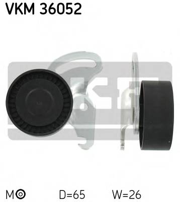 SKF VKM 36052 Натяжной ролик, поликлиновой