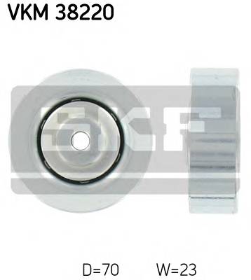 SKF VKM 38220 Натяжной ролик, поликлиновой