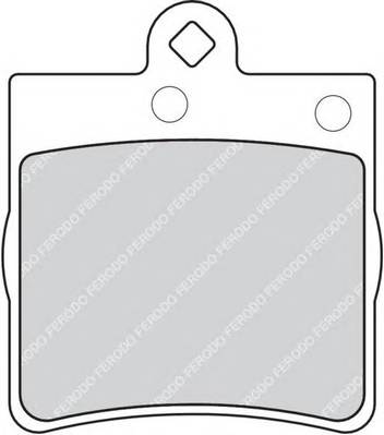 FERODO FDB1311 Комплект гальмівних колодок,