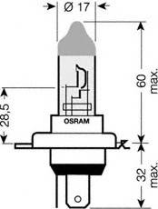 OSRAM 64193ULT-01B Лампа накаливания, фара