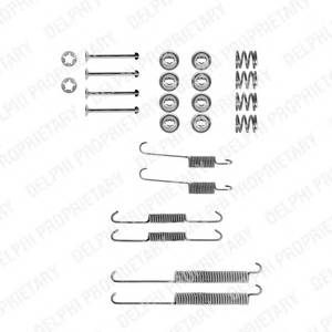 DELPHI LY1180 Комплектующие, тормозная колодка