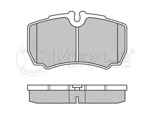 MEYLE 025 291 2320 Комплект тормозных колодок,