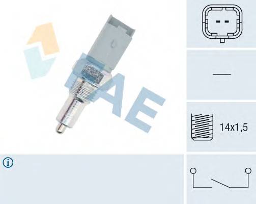 FAE 40492 Выключатель, фара заднего