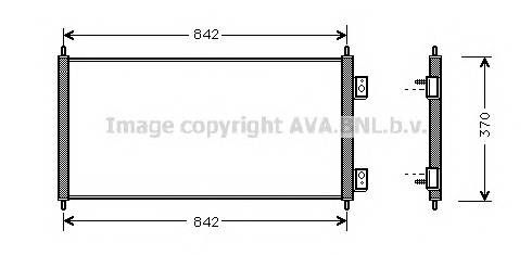 AVA QUALITY COOLING FD5303 Конденсатор, кондиционер