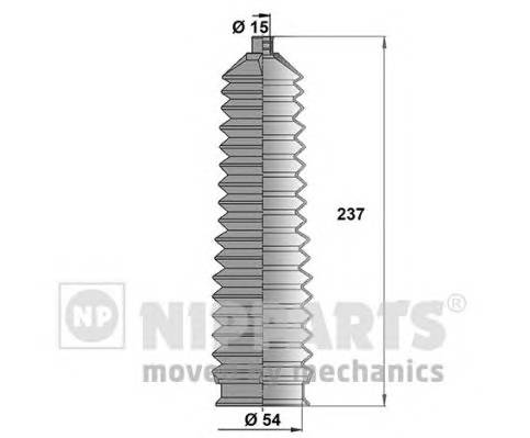 NIPPARTS J2840304 Комплект пильника, рульове