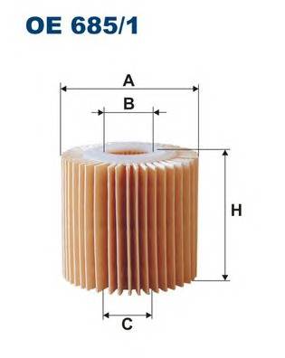 FILTRON OE685/1 Масляный фильтр