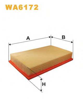 WIX FILTERS WA6172 Воздушный фильтр