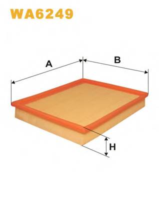 WIX FILTERS WA6249 Воздушный фильтр