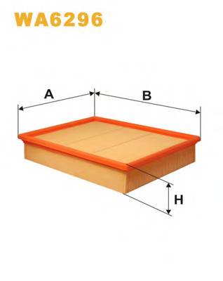 WIX FILTERS WA6296 Воздушный фильтр