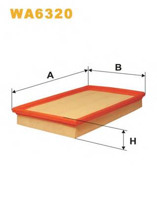 WIX FILTERS WA6320 Воздушный фильтр
