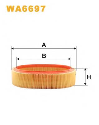 WIX FILTERS WA6697 Воздушный фильтр