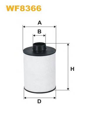 WIX FILTERS WF8366 Паливний фільтр