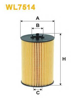 WIX FILTERS WL7514 Масляный фильтр