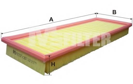 MFILTER K357 Фiльтр салону