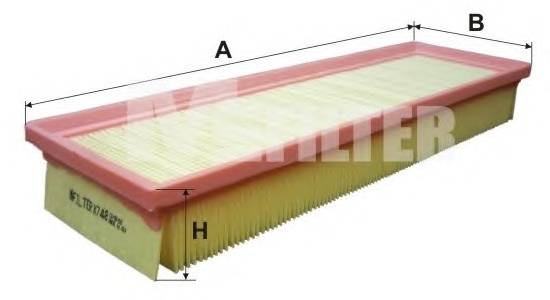 MFILTER K748 Фільтр салону