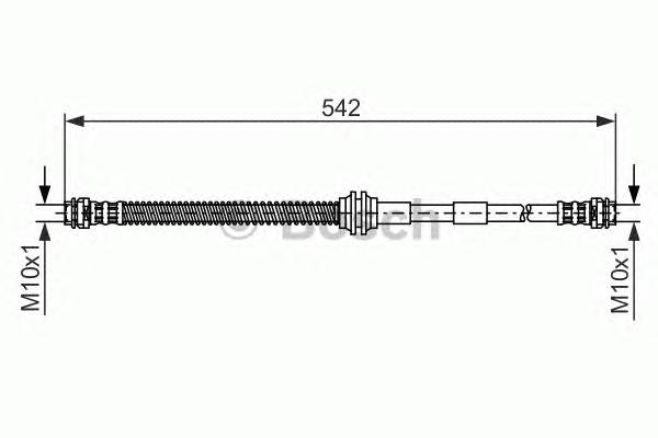 BOSCH 1 987 476 325 Тормозной шланг