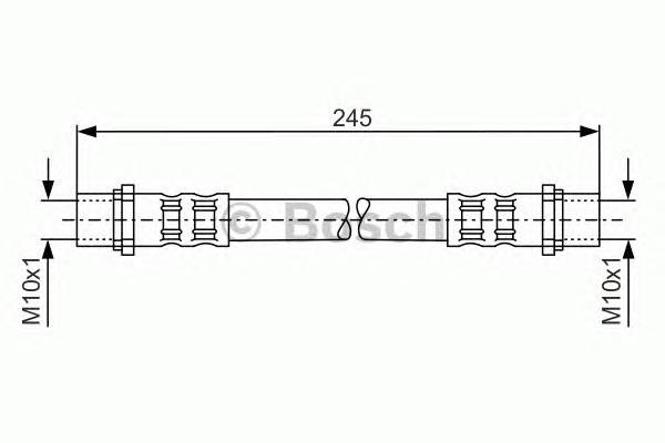 BOSCH 1 987 476 904 Тормозной шланг