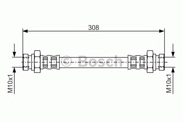 BOSCH 1 987 476 964 Тормозной шланг