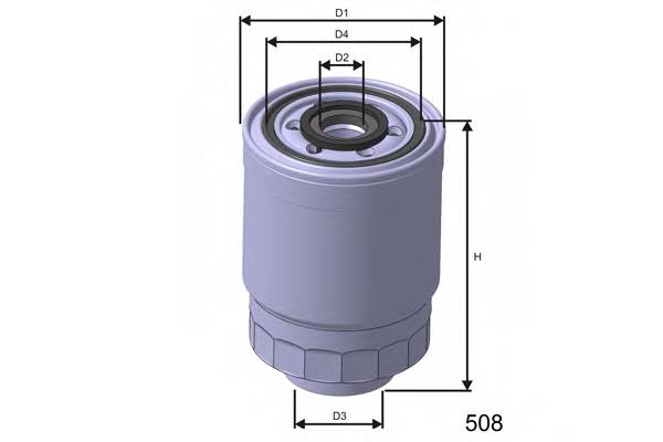 MISFAT M443 FILTR PALIWA HYUNDAI