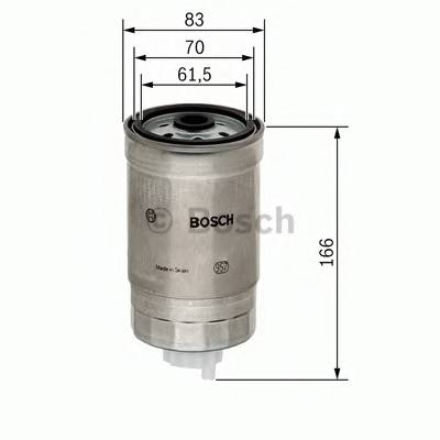 BOSCH 1 457 434 310 Паливний фільтр