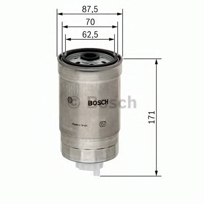 BOSCH F 026 402 013 Топливный фильтр