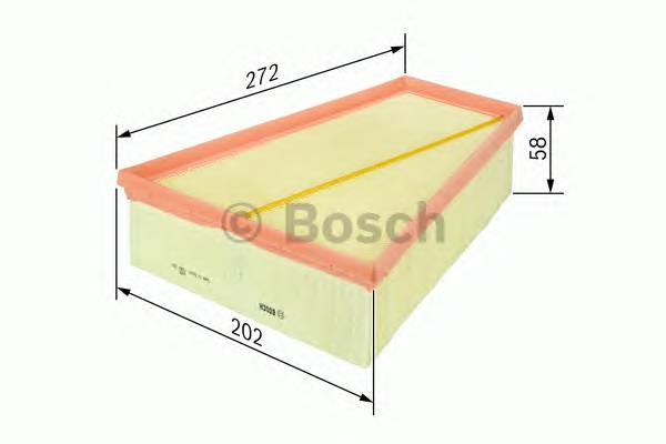 BOSCH 1 457 433 061 Повітряний фільтр