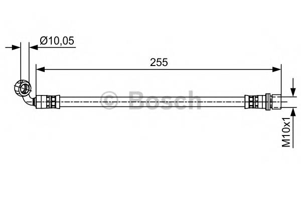 BOSCH 1 987 481 647 Тормозной шланг