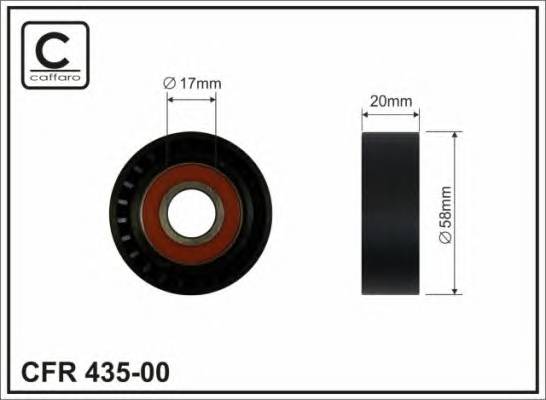 CAFFARO 43500 ROLKA NAPINACZA