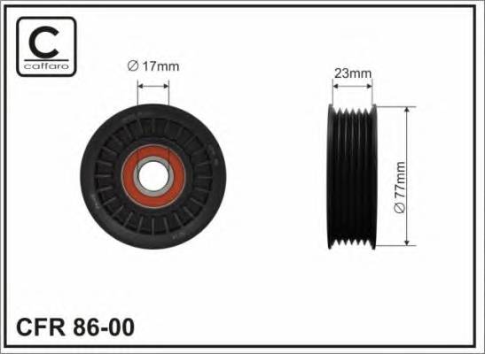 CAFFARO 8600 ROLKA NAPINACZA