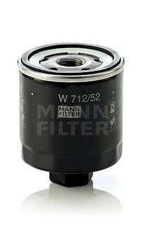 MANN-FILTER W 712/52 Масляный фильтр