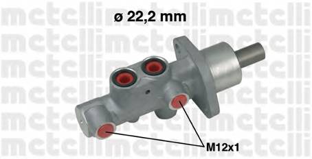 METELLI 05-0542 Главный тормозной цилиндр