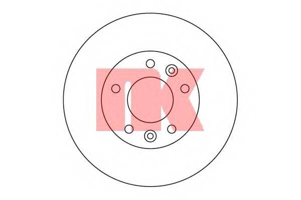 NK 203506 Гальмівний диск