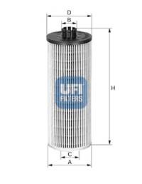 UFI 25.036.00 Масляный фильтр