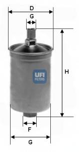 UFI 31.503.00 Топливный фильтр