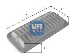 UFI 30.553.00 Повітряний фільтр