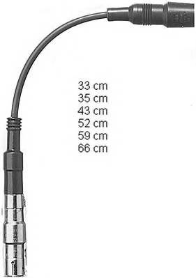 BERU ZE765 Комплект проводов зажигания