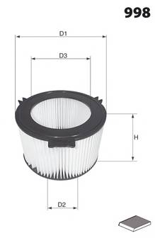 MECAFILTER ELR7044 Фільтр, повітря у