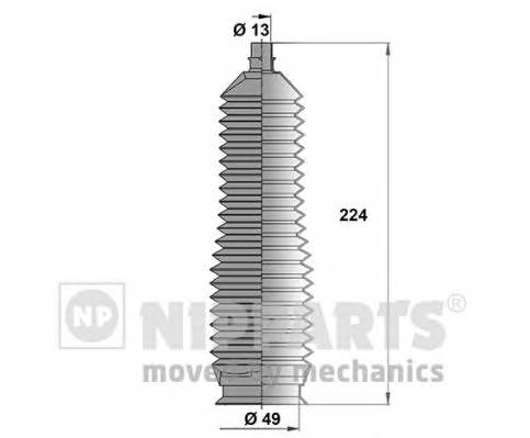 NIPPARTS J2840301 Комплект пылника, рулевое