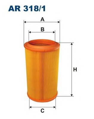 FILTRON AR318/1 Повітряний фільтр