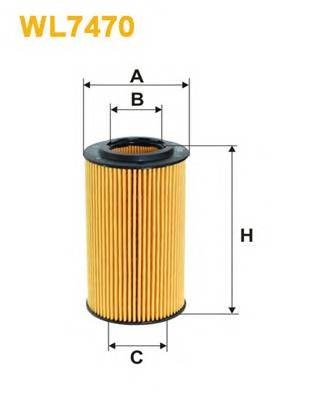 WIX FILTERS WL7470 Масляный фильтр