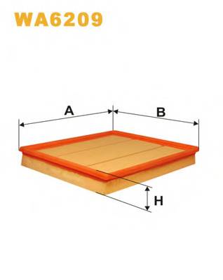 WIX FILTERS WA6209 Воздушный фильтр