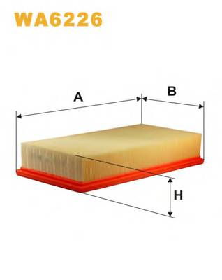 WIX FILTERS WA6226 Воздушный фильтр