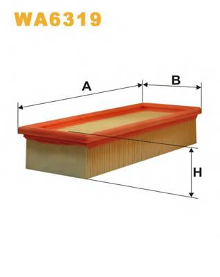 WIX FILTERS WA6319 Воздушный фильтр