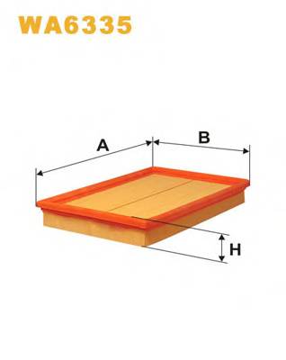 WIX FILTERS WA6335 Воздушный фильтр