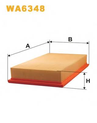 WIX FILTERS WA6348 Воздушный фильтр