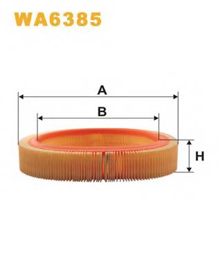 WIX FILTERS WA6385 Повітряний фільтр