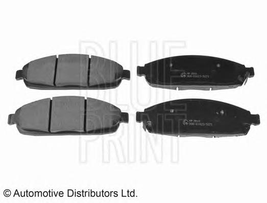 BLUE PRINT ADA104219 Комплект гальмівних колодок,