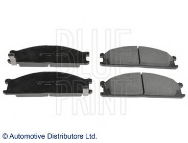 BLUE PRINT ADN14297 Комплект гальмівних колодок,